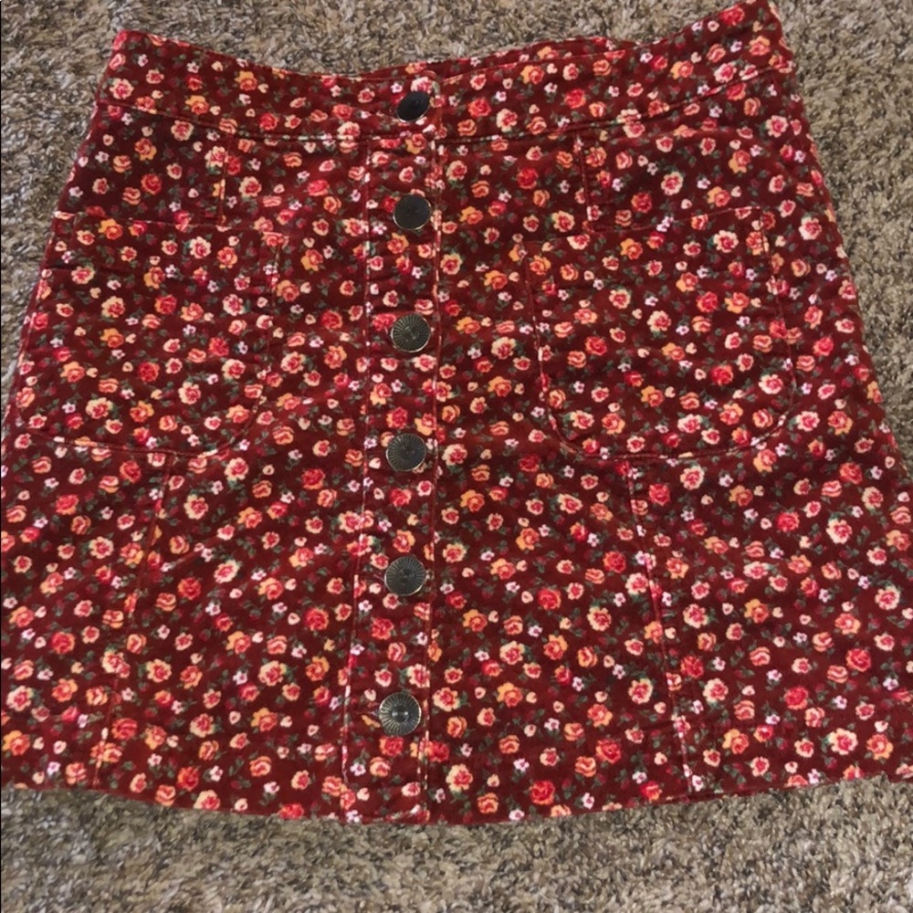 Floral skirt